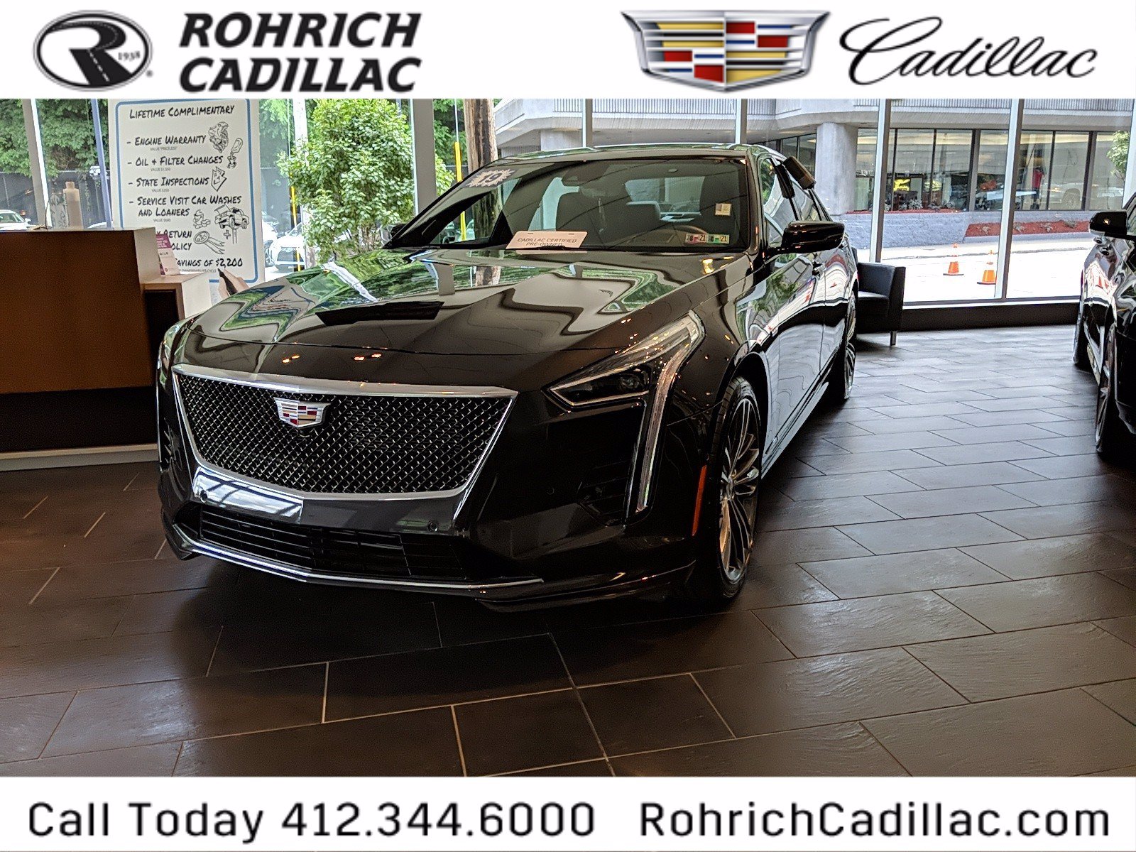 Pre-owned 2019 Cadillac Ct6-v Blackwing Twin